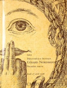 BIBLIOTHEQUE EROTIQUE - GERARD NORDMANN - CHRISTIE'S 27 APRILE 2006