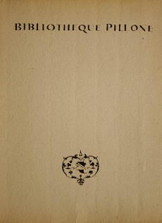 BIBLIOTHEQUE PILLONE