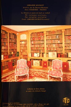 COLLECTION DE LIVRES PRECIEUX EN VENTE A LA LIBRAIRIE SOURGET - CHARTES